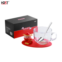 华典世通(HDST) 招财进宝玻璃杯套装 ZC-20114 整箱出售(40套/箱)