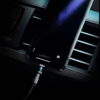 幻响 HD-E14 磁吸旋转三头快充线