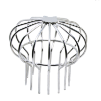 304不锈钢地漏 室外天台地漏防堵线帽圆形地漏网罩排水地漏盖线漏 110