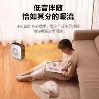 美的(Midea)HF18C取暖器/电暖器/电暖气片家用/热风机桌面速热节能电暖风机
