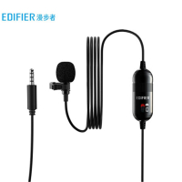 漫步者 K1领夹式收音麦 手机直播 会议收音