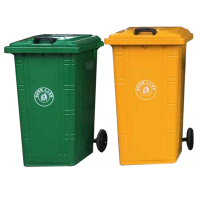 水牛头 垃圾箱 120L铁桶 镀锌+烤漆53*48*94