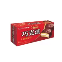 乐天巧克派6枚168g