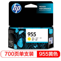 惠普(HP)955 标准容量黄色墨盒 适用8210 8710 8720 7720 7730 7740
