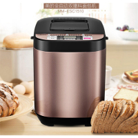 美的(Midea)面包机 可预约全自动家用双撒料智能面包机多士炉 ESC1510