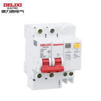 德力西电气断路器 空气开关 家用空开漏电保护断路器总闸漏保DZ47sLE 2P C 16A