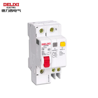 德力西空气开关带漏电保护器63a家用断路器220v空开1p漏保40A