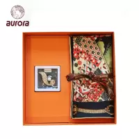 aurora「京都图事」大方巾&胸针套装SJXZJDTS