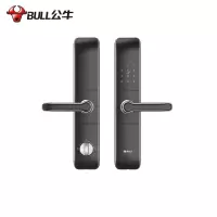 公牛(bull)X50霸王锁体(太空灰)公牛智能门锁指纹密码全自动控制锁家用猫眼防盗电子ic磁卡指纹锁