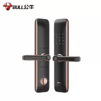 公牛(bull)X50霸王锁体(红古铜)公牛智能门锁指纹密码全自动控制锁家用猫眼防盗电子ic磁卡指纹锁