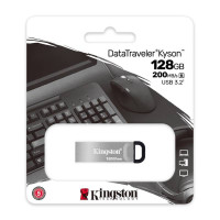 金士顿(KINGSTON)128GB USB 3.2 Gen 1 U盘 DTKN 金属外壳