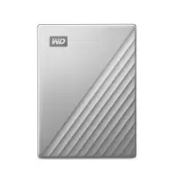 西部数据(WD) WDBC3C0010BSL-CESN移动硬盘 1TB Type-C 2.5英寸 银色