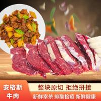 伊杨沁生鲜冷冻草饲安格斯无抗富硒牛肉块 1500g