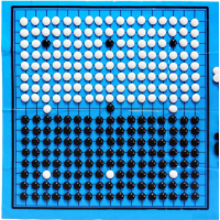 玻璃围棋 入门围棋五子棋黑白棋玻璃棋子连珠四子棋初学者围棋