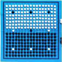 玻璃围棋 入门围棋五子棋黑白棋玻璃棋子连珠四子棋初学者围棋