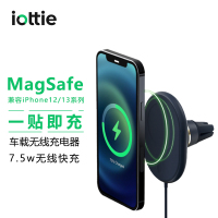 艾欧提(iOttie)iPhone13promax磁吸无线充电器车载出风口手机支架兼容magsafe磁吸壳苹果13/12