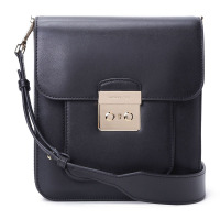 MICHAEL KORS Sloan 口盖包大号 锁扣光面皮30F7GS9M3L金扣