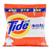 汰渍(Tide)508g汰渍洗衣粉净白去渍-W 10包装