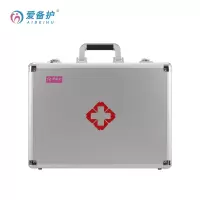 爱备护 ABH-S005A 综合急救箱 医药箱套装综合型应急箱出诊箱医院企业安全药箱 银白色