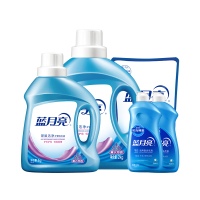 蓝月亮组合1 2kg洁净薰+1kg洁净薰瓶+1kg洁净薰袋+500g手洗翻盖*2