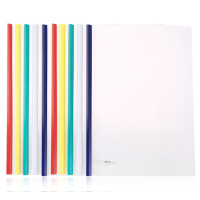 晨光 M&G 抽杆夹报告夹 ADM94519 A4 5mm (红色、蓝色、黄色、绿色、白色) 10个/包 yz