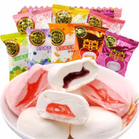 徐福记夹馅棉花糖 小包散装称重 500g