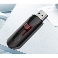 联想(Lenovo) 酷悠U盘 32GB CZ600 黑红色