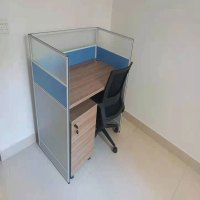 家保利卡座单人位组合1200*600*25mm(含键盘架 主机架 活动柜)