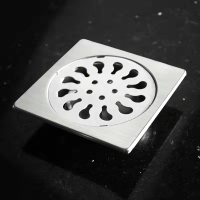 地漏不锈钢304加厚大排水DN100工程地漏卫生间下水口地漏