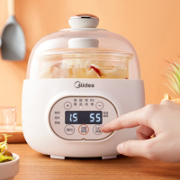 美的(Midea)电炖锅电炖盅煲汤锅电用隔水炖锅 炖煮辅食小炖锅 DZ10Q1-414W