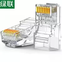 绿联(Ugreen) RJ45 水晶头 超五类100个装