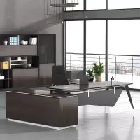 隆博盛景 老板桌办公桌简约现代时尚办公家具总裁桌2200*900*750mm
