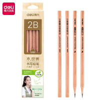 得力 DELI S909 2B铅笔 书写 绘画铅笔 铅笔笔 学生铅笔 24支装