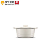 双立人 铸铁饭釜锅 1020392 22cm 白色