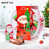 71.5克11粒圣诞老人圆形全透明塑盒