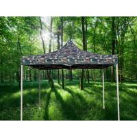 3*3M户外广告帐篷特粗四脚伞帐篷摆摊展销折叠迷彩帐篷遮阳棚雨棚