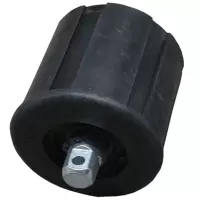 向日葵 尾插 WC-1200-4 4# 81*φ105 轴φ20mm 黑色 车库门配件(件)