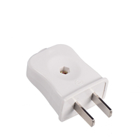 嘉贝智能 耐摔插头工业两脚单相两极电源插头