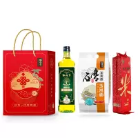 粮佰年家团圆米面油套装