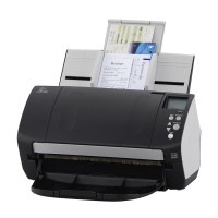 富士通(Fujitsu)Fi-7160 A4高速双面自动进纸扫描馈纸式扫描仪 60页/分钟 H