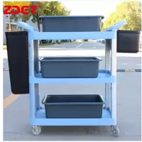 ZDET 三层送餐车 灵活加厚 万向轮(台)