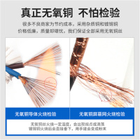 索爱(soaiy)-Z408红黑平行线2芯2.5平100米/卷