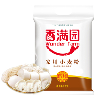 香满园 中筋面粉 家用小麦粉5KG