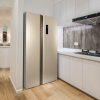 TCL 515升 双开门电冰箱 金色