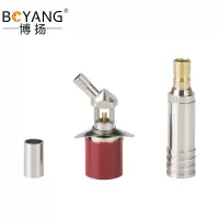 博扬 CC3-J自锁头 2M头E1同轴连接器 AT&T-J-2-1/-2-2系列同轴插头10个装 BY-CC3-J