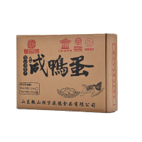 万盛德 咸鸭蛋流油红心红泥腌制咸蛋 20枚*60克