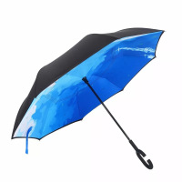 zoy zoii 定制反向伞长柄自动伞 GS-FXS002