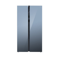 TCL520升电冰箱 双开门电冰箱 520P5-S星云蓝