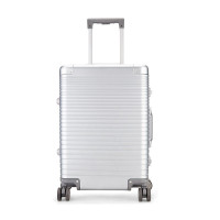 外交官(Diplomat)YH-7752镁铝合金拉杆箱 TSA密码锁旅行箱万向轮密码箱 20英寸