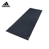 阿迪达斯(adidas)瑜伽垫 防滑稳固缓冲减震男女健身垫 黑色2mm厚舞蹈垫 ADYG-10680BK